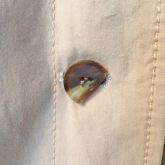 LAFAYETTE 148 NEW YORK - John Safari Jacket Button Down Belted - Size 8 - Picture 7 of 10